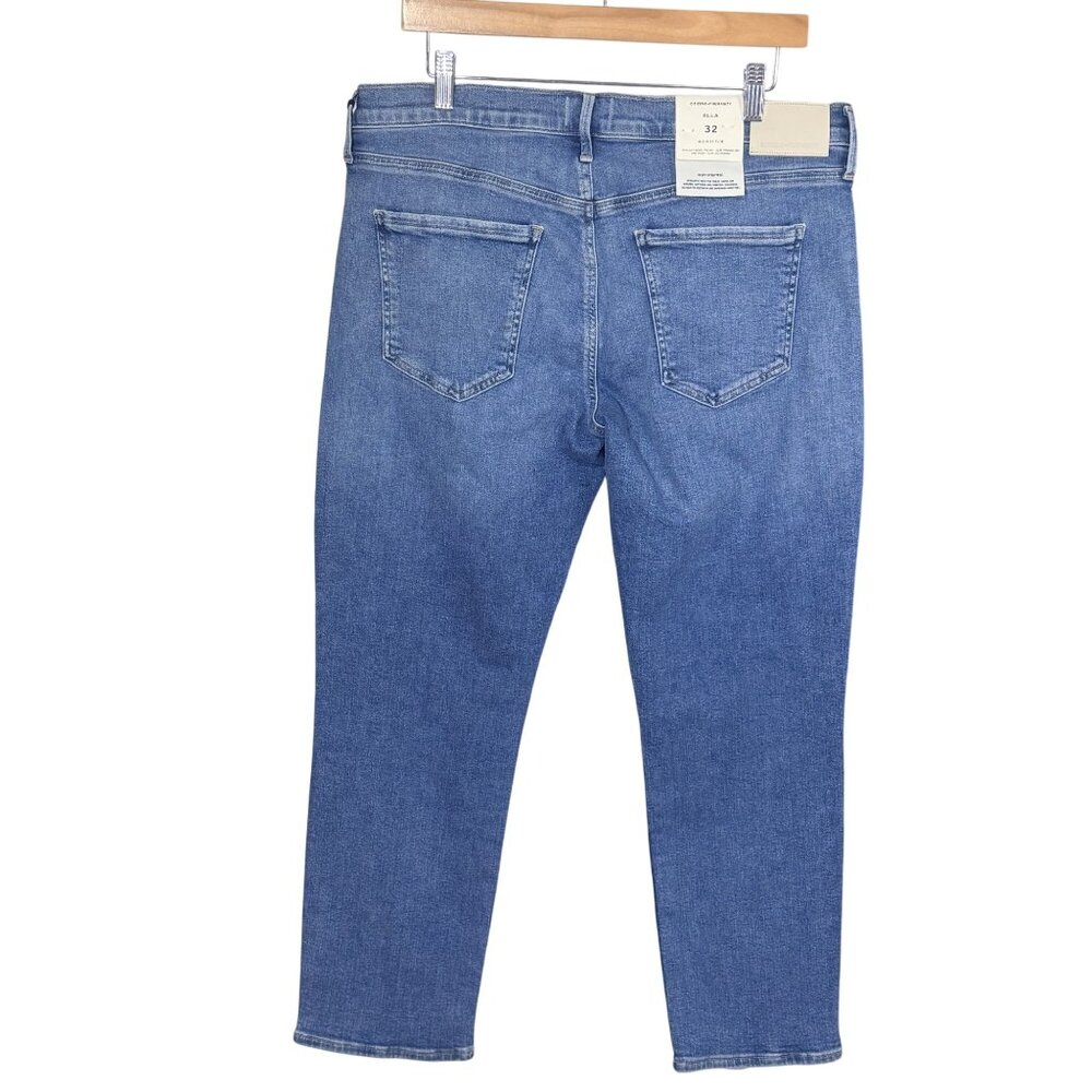 Citizens Of Humanity Ella Womens 32 Blue Denim Mid Rise Slim Leg Stretch Jeans - Picture 2 of 12